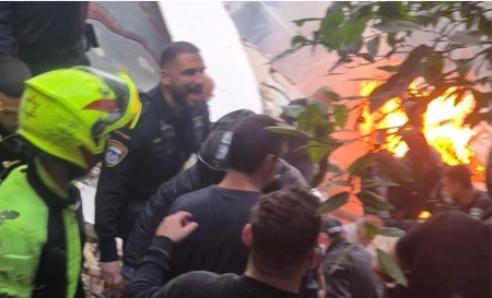 سقوط صاروخ في حيفا يسبب أضرارًا كبيرة وإصابة عدد من الأشخاص